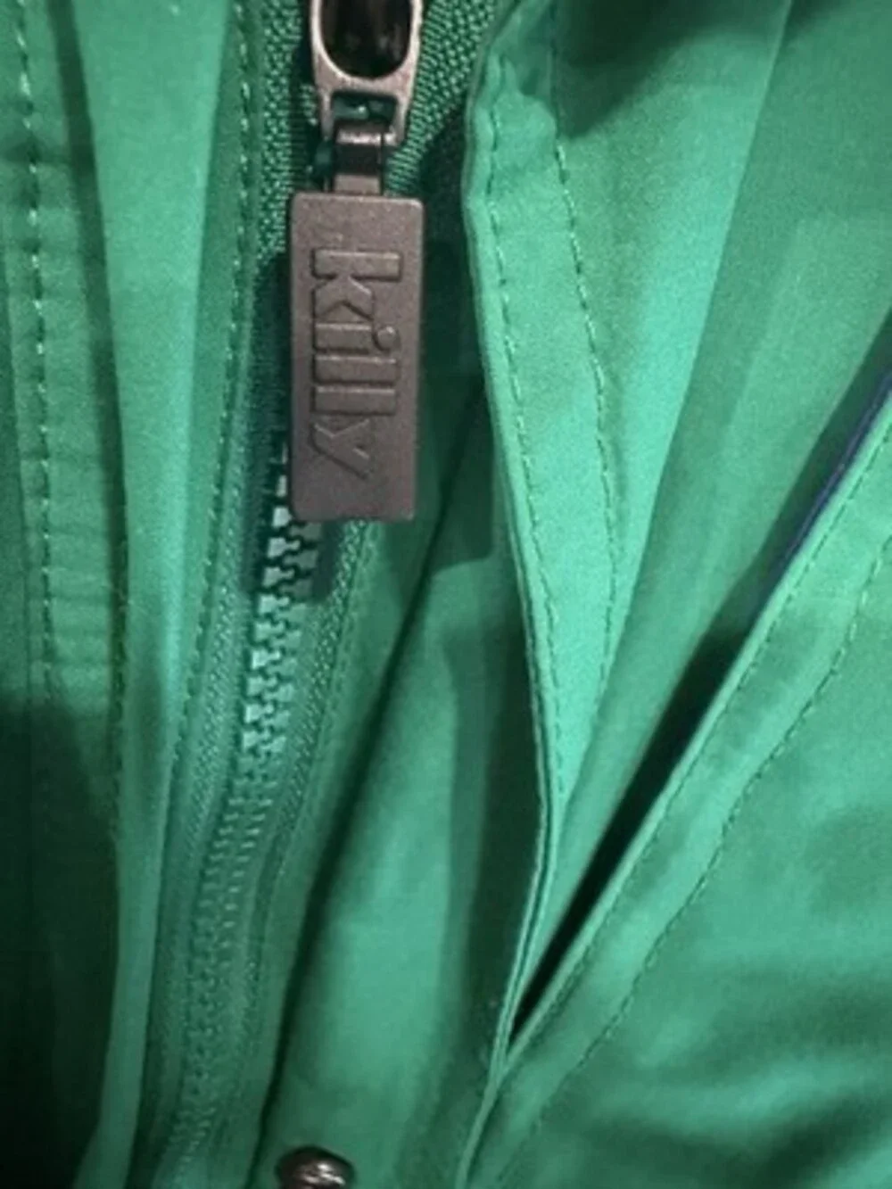 Rare Vintage Killy France Retro Neon Colorblock Ski Jacket Parka 1990s Mens L
